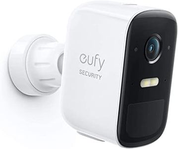 eufy security eufyCam 2C Pro, Outdoor Surveillance Camera, 2K Resolution, 180 Days Battery, Compatible with HomeKit and Solar Panel, IP67, Outdoor Surveillance Camera Set 2+1, Requires HomeBase 2