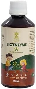 KSHONI Bioenzyme Plant Booster | Organic Growth Promoter & Soil Revitalizer | Liquid Plant Tonic for Vegetables, Flowers, and Indoor Plants | 200ml | Chemical-Free & Eco-Friendly