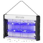 Fly Insect Killer,Morole Electronic Fly Zapper with USB Plug,3200V Powerful Fly Trap Bug Zapper Attracting Mosquito with UV Light for Indoor Outdoor,Washable Tray with Chain to Hang the Fly Killer