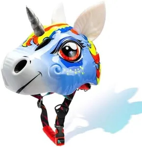 Natuway Unicorn Helmet for Toddler and Kid with Taillight 3D Unicorn2-6 Years CPSC Certified Multi-Sport,Skateboard Skating Bike Scooter Helmet Toddler Gift Christmas