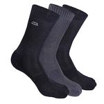 HEELIUM Bamboo Socks For Men|Crew Length Socks|Formal & Office Wear|Odour Free & Breathable|3X Softer Than Cotton Socks, Multicolor