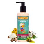 Cocomo Natural Kids Moisturizer + Sunscreen Lotion, Coconut & Olive Oil, SPF 15, Citrus Fragrance, Gentle Daily Use, Earth Shine 300ml (Age: 4+)