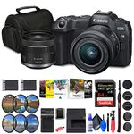 Canon EOS R8 Mirrorless Camera with RF 24-50mm f/4.5-6.3 is STM Lens (5803C012) + 64GB Memory Card + Corel Photo Software + Bag + Charger + Filter Kit + LPE17 Battery + Card Reader + More