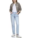 Levi's Women's Diamond Quilted Bomber Jacket with Front Pockets-Regular & Plus Sizes, Green Faded Bandana, S