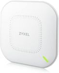 Zyxel True WiFi 6 AX1800 Wireless Gigabit Business Access Point | Mesh, Seamless Roaming, Captive Portal | WPA3 Security | NebulaFlex Hybrid Cloud | POE+ or AC Powered | AC Adapter Included | NWA110AX