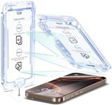 SMARTDEVIL 3 Pack Screen Protector for iPhone 16 Pro Max (6.9 Inch) Tempered Glass, HD Clear Film, Easy Installation, Dust-Free & Bubble-Free