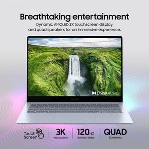 Samsung Galaxy Book4 Edge 16" AI Laptop – Snapdragon X Elite, 16GB RAM, 1TB, Arctic Blue