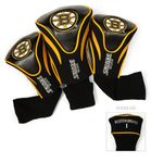 NHL Boston Bruins 3 Pack Contour Head Covers