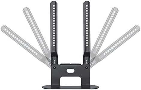 PureMounts PM-SOM-080 Bracket for Direct Mounting to TV Compatible with Sonos Beam Soundbar Load 5 kg Black