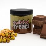 Dubai Chocolate with Kunafa & Pistachio – Premium Chocolate Spread with Middle Eastern Flavor | Gourmet Dessert Jar – Available in 8oz & 16oz (16oz, Milk Chocolate)