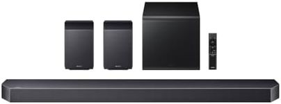 Samsung HW-Q930F Q-Series Soundbar, 9.1.4ch Wireless Dolby Atmos, Subwoofer + Rear Up-Firing Speakers, DTS:X, SpaceFit Sound