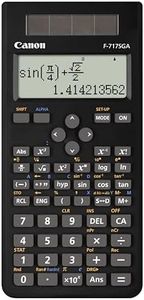 Canon F717SGABK 242 Function Scientific Calculator, Black