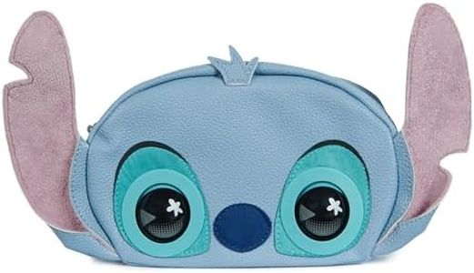 Purse Pets, Disney Stitch, Borsetta per Bambine con Oltre 30 Suoni e Reazioni, Giocattolo Interattivo, Borsa a Tracolla, Giocattoli per Bambine, 4+ Anni