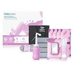 Frida Mom Labour, Delivery, & Postpartum Kit, All-in-One Labour + Postpartum Essentials, Includes Maternity Pads, Peri Bottle, Mum Socks, Nursing Gown, Disposable Knickers with Storage Caddy, 36pc Set