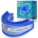 Anti Snoring Devices for Sleep,Adjustable Anti Snoring Device Mouth Guard,Sleeping Snore Stopper Mouthpiece,Anti Snore Mouthpiece Device Stop Snoring Aids for Women Men (Blue)
