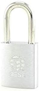 Stanley Best Best 21B722L Padlock Brass, Satin Chrome, Silver, Brass; Stainless Steel