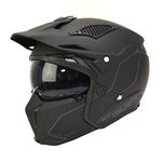 Helmet MT TR902XSV Streetfighter SV Solid A1 Black Matte Size XL