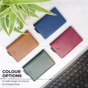 Stealth RFID Card Holder – Slim Silver Wallet for Credit Cards