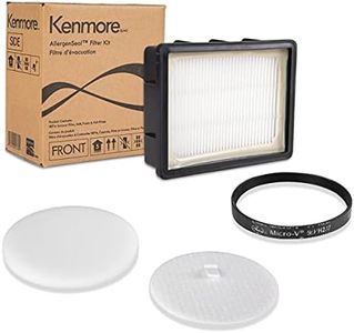 Kenmore K4010 Filtro HEPA verticale senza sacchetto, filtro in schiuma, filtro in feltro e cinghia di ricambio per aspirapolvere verticale DU2015, DU2012