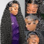 30 Inch Deep Wave Lace Front Wigs H