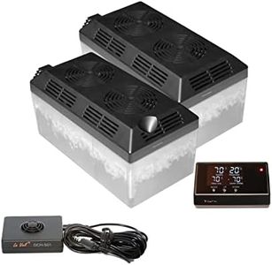 Le Veil iCigar Pro Electronic Cigar Humidifier System for Humidor Cabinet (Dual Tanks + External Humidity Sensor)