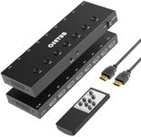 HDMI Switch 7 in 1 Out 4K@60Hz, 7 Port HDMI Switcher Selector Support HDR & HDCP 2.2 & Full 3D Compitable with Nintendo Switch,Xbox PS5/4,Fire Stick,Roku,Apple TV for Gaming & Home Entertainment