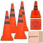 18 Inch Collapsible Traffic Cones [