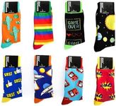 Felic 8 Pairs Unisex Cotton Socks,C