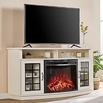 LUXOAK Curved TV Cabinet with 26" E