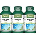 VORST Alpha Lipoic Acid (ALA) 600mg Max Strength 3 X 90 Vegan Capsules | Highly Stable DL-ALA Powder Pills | Powerful Antioxidant Supplement | 3 Bottles