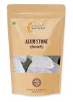 Organic Nature Alum Stone (Fitkari) 900 gm |Crystal White Stone| White Phitkari Stone Crystal