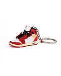 MPK 3D Mini shoe keychain Novelty and interesting gadgets decorations Birthday Children's Day Great for Kids Parties gifts, Red(a Single Shoe), mini