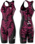 SLS3 Triathlon Suits Women - One Piece Tri Suit Women - Pro Womens Triathlon Suit - Premium Trisuit, No Shelf Bra