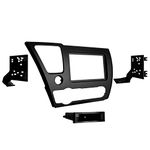 Metra 99-7882B Single DIN Installation Kit for 2013-Up Honda Civic Vehicles (Matte Black)