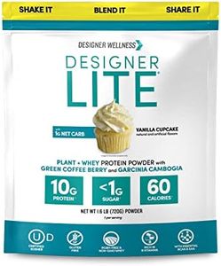 Designer Wellness, Designer Lite, Low Calorie Natural Protein, Prebiotic Fiber, Key Vitamins & Minerals, Vanilla Cupcake, 25.6 Ounces