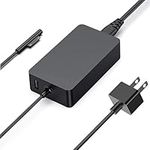 Surface Pro Charger 65W Microsoft Surface Charger Power Supply Adapter, Compatible for Microsoft Surface Book Laptop/Tablet or Surface Pro 3/4/5/6/7/8/9/X (6.6 Ft Cord)