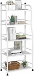 FKUO 5 Tier Metal Shelf Storage She