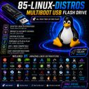 🔥 85 LINUX DISTROS IN TWO MULTIBOOT MASTER USBs / MEGA PACK # 1 / FAST SHIP