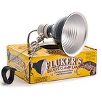 Fluker's Clamp Lamp with Switch - 5.5", Black