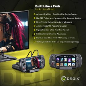 GPD WIN 4 2025 Handheld Gaming PC – Ryzen 7, 32GB RAM, 4TB SSD