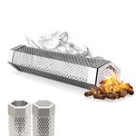 WADY Pellet Smoker Tube Stainless Steel 12 Inches 5 Hours Of Billowing Smoke For All Grill Electric Gas Charcoal Or Grill Smokers