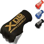 XN8 Boxing Hand Wraps Inner Gloves for Punching - Half Finger Elasticated Bandages under Mitts Fist Protection - Great for MMA, Muay Thai, Kickboxing, Martial Arts Training, Combat Sports