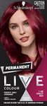 Schwarzkopf LIVE Colour Permanent Hair Colour, 7.98 Violet Red, 115 ml