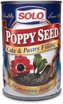 Solo Poppy Seed Cake & Pastry Filling (12.5 oz ) Pack of 4