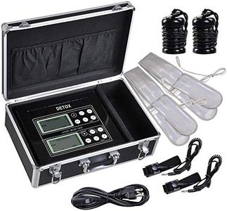 Dr.Lefran Foot Detox Machine, Ionic Foot Bath Spa, Dual LCD, Infrared Therapeutic Belt, Home Health SPA, 5 Modes, Adjustable Time, CE Certified, Stainless Steel & ABS, 110V-240V