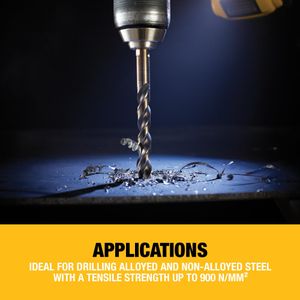 DEWALT EXTREME 2 HSS-G Drill Bit Set – 29 Piece High-Speed Steel