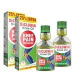 DiCLOWiN Knee Oil 150Ml X 2 | Provides Jointkneeortho Pain & Arthritis Relief With Deep Penetrating Action For Lasting Comfort & Mobilityrich Aroma (Pack Of 2)