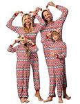 Ekouaer Christmas Onesie Pajama Lon