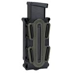 IDOGEAR 9mm Mag Pouches Pistol Magazine Pouch Soft Shell Magazine Pouch Tactical Mag Carrier for Belt (Tall-Black+Ranger Green)