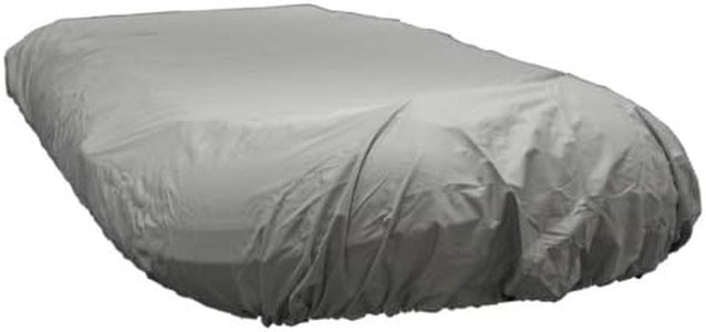 Newport UV Resistant Inflatable Dinghy Boat Cover, Grey, 8-9-Feet